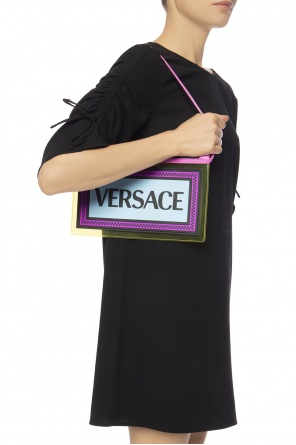 Transparent clutch with logo, zdjęcie 2 Transparent clutch with logo od Versace
